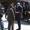 Geddes (Lennie James), Lt. Charles Dawson (Ruben Santiago-Hudson) and Frank Agnew (Mark Strong) - Low Winter Sun - Season 1, Episode 1_ BTS - Photo Credit: Kim Simms/AMC