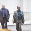 Frank Agnew (Mark Strong) and Geddes (Lennie James) - Low Winter Sun - Season 1, Episode 3 - Photo Credit: Alicia Gbur/AMC