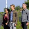 "Wrench" -- Using only a wrench and rope, MacGyver must diffuse a bomb set near the United Nations by his old nemesis, "The Ghost" (Niko Nicotera), a notorious criminal whose work killed his mentor, and track him down before he strikes again, on MACGYVER, Friday, Oct. 28 (8:00-9:00 PM, ET/PT) on the CBS Television Network.  Pictured: Tristin Mays, Lucas Till, George Eads.   Photo: Guy D\'Alema/CBS ÃÂ©2016 CBS Broadcasting, Inc. All Rights Reserved
