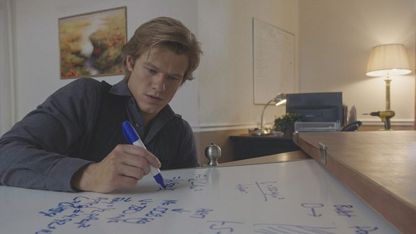 "Chisel" -- With only a chisel and matchbook, MacGyver and team must defend themselves the U.S. embassy workers in Latvia from extremists who are attempting to retrieve their leader. Also, Bozer faces a big decision now that he knows who Mac really is, on MACGYVER, Friday, Nov. 18 (8:00-9:00 PM, ET/PT) on the CBS Television Network. Pictured: Lucas Till  Photo: CBS ÃÂ©2016 CBS Broadcasting, Inc. All Rights Reserved