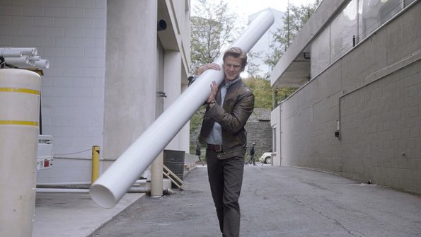 "Scissors" -- When Riley mysteriously disappears and goes rogue after hacking into the NSA and stealing a dangerous digital weapon, MacGyver, using a PVC pipe and fan, must find her in Shanghai and disarm it before it can be deployed.  Also, Bozer goes on his first official mission and Jack opens up about his history with Riley\'s mother, Diane (Michel Michele), on MACGYVER, Friday, Dec. 16 (8:00-9:00 PM, ET/PT) on the CBS Television Network.   Pictured: Lucas Till.Photo:  CBS ÃÂ©2016 CBS Broadcasting, Inc. All Rights Reserved