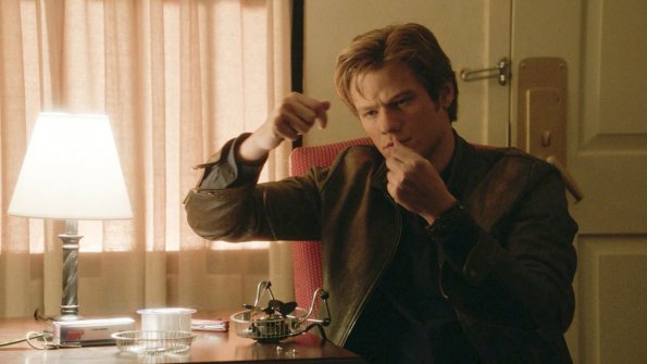 "Fish Scaler" -- Using a fish scaler and some fishing wire, Mac and Jack must track down a corrupt FBI agent who has framed a man for murder. Also, everyone on the team is terrified to get their first performance review from Matty, their tough new boss, on MACGYVER, Friday, Feb. 3 (8:00-9:00 PM, ET/PT) on the CBS Television Network.  Pictured: Lucas Till.    PHOTO CREDIT:   CBS ÃÂ© 2016 CBS.  All Rights Reserved.