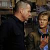 "Magnifying Glass" -- When Matty\'s goddaughter and her boyfriend are killed in a San Francisco park, Mac and the team investigate the crime and start to suspect that the 1970s Zodiac Killer has returned, on MACGYVER, Friday, Feb. 10 (8:00-9:00 PM, ET/PT) on the CBS Television Network. Pictured: George Eads, Lucas Till.  Photo: Guy D\'Alema/CBS ÃÂ©2017 CBS Broadcasting, Inc. All Rights Reserved