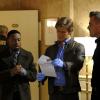 "Magnifying Glass" -- When Matty\'s goddaughter and her boyfriend are killed in a San Francisco park, Mac and the team investigate the crime and start to suspect that the 1970s Zodiac Killer has returned, on MACGYVER, Friday, Feb. 10 (8:00-9:00 PM, ET/PT) on the CBS Television Network. Pictured:  Justin Hires, Lucas Till, George Eads.  Photo: Guy D\'Alema/CBS ÃÂ©2017 CBS Broadcasting, Inc. All Rights Reserved