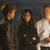 "Compass" -- Mac and Jack help Mac\'s close friend from M.I.T. (Aly Michalka) after she fakes her own death to prevent someone from killing her in order to suppress her scientific research, on MACGYVER, Friday, March 31 (8:00-9:00 PM, ET/PT) on the CBS Television Network.  Pictured: Lucas Till, Aly Mickalka, George Eads.   Photo: Annette Brown/CBS ÃÂ©2017 CBS Broadcasting, Inc. All Rights Reserved