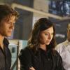 "Compass" -- Mac and Jack help Mac\'s close friend from M.I.T. (Aly Michalka) after she fakes her own death to prevent someone from killing her in order to suppress her scientific research, on MACGYVER, Friday, March 31 (8:00-9:00 PM, ET/PT) on the CBS Television Network.  Pictured: Lucas Till, Aly Mickalka, George Eads.   Photo: Annette Brown/CBS ÃÂ©2017 CBS Broadcasting, Inc. All Rights Reserved