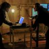 "Muscle Car + Paper Clips" -- Using a necklace and a microwave transmitter, Mac and the team attempt to locate Riley after her first solo mission with a group of dangerous hackers goes off the rails, on MACGYVER, Friday, Oct. 6 (8:00-9:00 PM, ET/PT) on the CBS Television Network. Pictured:Tristin Mays, Ronnie Gene Blevins   Photo: Guy D\'Alema/CBS ÃÂ©2017 CBS Broadcasting, Inc. All Rights Reserved