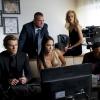 "Roulette Wheel + Wire" -- Using cuff links and wire, MacGyver and the team go undercover in a high stakes casino to steal diamonds from a vault before a terrorist group gets there first and trades the jewels for a weapon of mass destruction, on MACGYVER, Friday, Oct. 13 (8:00-9:00 PM, ET/PT) on the CBS Television Network. Pictured: Lucas Till, George Ends, Tristin Mays, Isabel Lucas, Justin Hires.    Photo: Quantrell Colbert/CBS ÃÂ©2017 CBS Broadcasting, Inc. All Rights Reserved