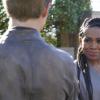 "Riley + Airplane" -- When Matty and the team search for a former government tech who stole classified intel and has been evading capture, they reunite with the Coltons, the family of bounty hunters, who are pursuing the same man for different reasons, on MACGYVER, Friday, March 30 (8:00-9:00 PM, ET/PT) on the CBS Television Network. Pictured:  Lucas Till,  Sheryl Lee Ralph.   Photo: Annette Brown/CBS ÃÂ©2018 CBS Broadcasting, Inc. All Rights Reserved