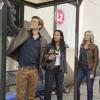 "Benjamin Franklin + Grey Duffle" -- As Mac and the team investigate the suspicious death of Dawn\'s (Amy Smart) CIA supervisor, the evidence leads to a dirty CIA agent and a massive counterfeiting ring, on MACGYVER, Friday, April 6 (8:00-9:00 PM, ET/PT) on the CBS Television Network. Pictured: Lucas Till, Tristin Mays, Amy Smart, George Eads.   Photo: Annette Brown/CBS ÃÂ©2018 CBS Broadcasting, Inc. All Rights Reserved