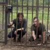 "Specimen 234 + PAPR + Outbreak" -- When a vial containing a deadly virus is stolen from the Center for Disease Control in Atlanta, MacGvyer and team race to recover it before the thief unleashes a global pandemic, on MACGYVER, Friday, Nov. 30 (8:00-9:00 PM, ET/PT) on the CBS Television Network. Pictured:  Lucas Till, George Eads  Photo: Jace Downs/CBS ÃÂ©2018 CBS Broadcasting, Inc. All Rights Reserved