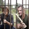 "Specimen 234 + PAPR + Outbreak" -- When a vial containing a deadly virus is stolen from the Center for Disease Control in Atlanta, MacGvyer and team race to recover it before the thief unleashes a global pandemic, on MACGYVER, Friday, Nov. 30 (8:00-9:00 PM, ET/PT) on the CBS Television Network. Pictured:  Lucas Till, George Eads  Photo: Jace Downs/CBS ÃÂ©2018 CBS Broadcasting, Inc. All Rights Reserved