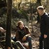 "Wilderness + Training + Survival" -- When MacGyver takes Riley and Bozer into the wilderness for a weekend of survival training, things take a turn when they run into a violent group of criminals who are searching the rugged backcountry for a lost crate of money. Also, Jack and Matty go on a road trip to place Matty\'s ex-husband and his family in witness protection, on MACGYVER, Friday, Jan. 18 (8:00-9:00 PM, ET/PT) on the CBS Television Network. Pictured: Lucas Till, Justin Welborn   Photo: Guy D\'Alema/CBS ÃÂ©2018 CBS Broadcasting, Inc. All Rights Reserved