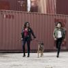 "K9 + Smugglers + New Recruit" -- After a surprising introduction to Phoenix\'s newest recruit, Desi (Levy Tran), MacGyver and team are assigned to escort and protect an ATF (alcohol, tobacco, firearms) gun-sniffing dog who has a bounty on his head, only to discover they\'re not the only ones crashing the weapon drop, on MACGYVER, Friday, Feb. 15 (8:00-9:00 PM, ET/PT) on the CBS Television Network. Pictured:   Presilah Nunez as Mario Satio, Levy Tran as Desi.   Photo: Jace Downs/CBS ÃÂ©2018 CBS Broadcasting, Inc. All Rights Reserved