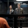 "Murdoc + Helman + Hit" -- When Nicholas Helman (Michael Des Barres) resurfaces to carry out a killing spree, the Phoenix is forced to get help from the one person who knows him best--ÃÂ¦ his protÃÂÃÂ©gÃÂÃÂ©, Murdoc, on MACGYVER, Friday, March 15 (8:00-9:00 PM, ET/PT) on the CBS Television Network. Pictured: Levy Tran,  Lucas Till, Justin Hires.  Photo: Jace Downs/CBS ÃÂÃÂ©2019 CBS Broadcasting, Inc. All Rights Reserved