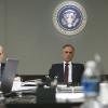 TÃÂ©a Leoni stars as Elizabeth McCord, the newly-appointed Secretary of State, on MADAM SECRETARY, premiering on CBS, Sunday, Sept. 21 (8:30-9:30 PM, ET/PT). From left; Zeljko Ivanek stars as Russell Jackson, Keith Carradine as President Conrad and TÃÂ©a Leoni as Elizabeth McCord. Photo: Craig Blankenhorn/CBS ÃÂ©2014 CBS Broadcasting, Inc. All Rights Reserved