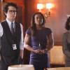 Pilot -- Geoffrey Arend as Matt Mahoney, from left, Patina Miller as Daisy Grant and Bebe Neuwirth as Nadine Tolliver on MADAM SECRETARY, premiering on CBS, Sunday, Sept. 21 (8:00-9:00 PM, ET/PT) for the CBS Television Network. Photo: Craig Blankenhorn/CBS ÃÂ©2014 CBS Broadcasting, Inc. All Rights Reserved