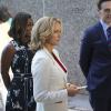 "You Say You Want a Revolution"--With the support of President Dalton, Elizabeth attempts to get the Senates support for a history-making effort to lift the Cuban trade embargo.  Also, Henry and Alison bond while touring Havana together, on MADAM SECRETARY, Sunday, Nov 15 (8:30--9:30 PM, ET, 8:00--9:00 PM, PT) on the CBS Television Network.  Pictured L-R: Patina Miller as Daisy Grant, TÃÂ©a Leoni as Elizabeth McCord, and Erich Bergen as Blake Moran Photo: Sarah Shatz/CBS ÃÂ©2015 CBS Broadcasting, Inc. All Rights Reserved