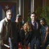 "You Say You Want a Revolution"--Behind the scenes on the set of the CBS drama  MADAM SECRETARY Sunday, Nov 15 (8:30--9:30 PM, ET, 8:00--9:00 PM, PT) on the CBS Television Network. Pictured L-R: Actor/Director Tate Donovan, Carlos Bernard, TÃÂ©a Leoni, Erich Bergen, and Patina Miller Photo: Sarah Shatz/CBS ÃÂ©2015 CBS Broadcasting, Inc. All Rights Reserved