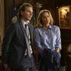 "Russian Roulette"--Shortly before Elizabeth is set to deliver a speech at the UN accusing Russia for the attack of Air Force One,  Henry shares information with her that makes her question the theory, on MADAM SECRETARY, Sunday, Nov 29 (8:30--9:30 PM, ET, 8:00--9:00 PM, PT) on the CBS Television Network. Pictured L-R: Sebastian Arcelus as Jay Whitman and TÃÂ©a Leoni as Elizabeth McCord Photo: Sarah Shatz/CBS ÃÂ©2015 CBS Broadcasting, Inc. All Rights Reserved
