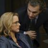 "Unity Node"--Elizabeth tries to salvage a peace deal with Russia after an unexpected turn of events threatens to dissolve the agreement. Also, Elizabeth gets dragged into dealing with an emergency situation aboard the International Space Station, and Henry quits his job with the NSA, on MADAM SECRETARY, Sunday, Jan. 10 (8:00--9:00 PM, ET/PT) on the CBS Television Network. Pictured L-R: TÃÂ©a Leoni as Elizabeth McCord and Sebastian Arcelus as Jay Whitman Photo: Sarah Shatz/CBS ÃÂ©2015 CBS Broadcasting, Inc. All Rights Reserved