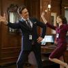"Left of the Boom"-- Behind the scenes of the CBS drama MADAM SECRETARY Sunday, February 14 (8:00--9:00 PM, ET/PT) on the CBS Television Network. Pictured L-R: Erich Bergen and Bebe Neuwirth Photo: Sarah Shatz/CBS ÃÂ©2015 CBS Broadcasting, Inc. All Rights Reserved