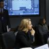"Right of the Boom"-- While dealing with the aftermath of an attack on the U.S., Elizabeth springs into action to provide answers for President Dalton\'s many questions about how this violence was able to occur, on MADAM SECRETARY, Sunday, February 21 (8:00--9:00 PM, ET/PT) on the CBS Television Network. Pictured: TÃÂ©a Leoni as Elizabeth McCord Photo: Sarah Shatz/CBS ÃÂ©2015 CBS Broadcasting, Inc. All Rights Reserved