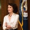 "The Essentials" -- With a government shutdown looming, Elizabeth must think outside the box to help fund an electrical grid in a Syrian refugee camp, before riots break out in the country due to the lack of electricity and water. Also, Henry searches for Dmitri when he goes missing, on MADAM SECRETARY, Sunday, Oct. 22 (10:30-11:30 PM, ET/10:00-11:00 PM on the CBS Television Network. Pictured Bebe Neuwirth as  Nadine Tolliver Photo: David M. Russell/CBS ÃÂ©2017 CBS Broadcasting, Inc. All Rights Reserved
