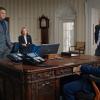 "Loophole" -- Henry disagrees with the President and Elizabeth when they refuse to negotiate with terrorists for the release of an American CIA agent who was captured by the Taliban in Afghanistan.  Also, Elizabeth tries to be supportive of Stevie who is going through a difficult time, on MADAM SECRETARY, Sunday, Nov. 12 (10:00-11:00 PM, ET/PT) on the CBS Television Network. Pictured  (L-R)  Tim Daly as Henry McCord, TÃÂ©a Leoni as Elizabeth McCord, ÃÂ½eljko Ivanek as Russell Jackson and Keith Carradine as President Conrad Dalton Photo: Best Possible Screen Grab/CBS ÃÂ©2017 CBS Broadcasting, Inc. All Rights Reserved