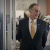 "Sound and Fury" -- After President Dalton hears about a sonic attack at the U.S. Embassy in Bulgaria, he thinks Russia is to blame and uncharacteristically threatens them with military force, leaving his cabinet concerned about his mental status, on MADAM SECRETARY, Sunday, Jan. 14 (10:00-11:0 PM ET/PT) on the CBS Television Network. Christine Ebersole guest stars as Lydia Dalton, the president\'s wife. Pictured (L-R): Keith Carradine as President Conrad Dalton and TÃÂ©a Leoni as Elizabeth McCord. Photo: Best Possible Screen Grab/CBS ÃÂ¨ÃÂ©2017 CBS Broadcasting, Inc. All Rights Reserved