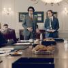 "The Friendship Game" -- Elizabeth\'s negotiations for a security agreement combatting gang violence in South America becomes complicated when she attempts to free an American recently kidnapped there, on MADAM SECRETARY, Sunday, April 22 (10:00-11:00 PM, ET/PT) on the CBS Television Network. Pictured (L-R) TÃÂ©a Leoni as Elizabeth McCord, Erich Bergen as Blake Moran, Geoffrey Arend as Matt Mahoney, Sebastian Arcelus as Jay Whitman and Patina Miller as Daisy Grant Photo: Best Possible Screen Grab/CBS 2018ÃÂ©CBS Broadcasting Inc. All Rights Reserved