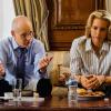 "E Pluribus Unum"-- Former Secretaries of State Hillary Clinton, General Colin Powell and Madeleine Albright joined TÃÂ©a Leoni on set at Madam Secretary. In this upcoming episode, Secretary of State Elizabeth McCord turns to the former Secretaries of State to ask their advice on how to respond to a delicate situation, in the fifth season premiere of MADAM SECRETARY, Sunday, October 7 (10:00-11:00 PM ET/PT) on the CBS Television Network. Pictured (L-R): ÃÂ½eljko Ivanek as Russell Jackson and TÃÂ©a Leoni as Elizabeth McCord. Photo: David M. Russell/CBSÃÂ©2018 CBS Broadcasting, Inc. All Rights Reserved