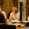 "The Chaos Game" -- When Elizabeth discovers that the White House attackers had support from overseas, she tries to hunt down those responsible without starting a war. Also, Henry comes face to face with one of the attackers, on MADAM SECRETARY, Sunday, Oct. 14 (10:30-11:30 PM, ET/10:00-11:00 PM, PT) on the CBS Television Network. Pictured (L-R) Sebastian Arcelus as Jay Whitman, TÃÂ©a Leoni as Elizabeth McCord and Geoffrey Arend as Matt Mahoney. Photo: Sarah Shatz/CBSÃÂ©2018 CBS Broadcasting, Inc. All Rights Reserved