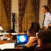 "The Chaos Game" -- When Elizabeth discovers that the White House attackers had support from overseas, she tries to hunt down those responsible without starting a war. Also, Henry comes face to face with one of the attackers, on MADAM SECRETARY, Sunday, Oct. 14 (10:30-11:30 PM, ET/10:00-11:00 PM, PT) on the CBS Television Network. Pictured (L-R) TÃÂ©a Leoni as Elizabeth McCord and Sebastian Arcelus as Jay Whitman. Photo: Sarah Shatz/CBSÃÂ©2018 CBS Broadcasting, Inc. All Rights Reserved
