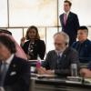 "EyjafjallajÃÂ¶kull" -- When the eruption of an Icelandic volcano strands Elizabeth at an airport in Ireland with the Turkish foreign minister, she tries to broker a deal with him to save the lives of thousands of Syrian refugees. Also, Henry gives advice to Alison about an awkward topic, on MADAM SECRETARY, Sunday, Nov. 11 (10:30-11:30 PM, ET/10:00-11:00 PM, PT) on the CBS Television Network. Pictured (L-R) Patina Miller as Daisy Grant, Erich Bergen as Blake Moran and Sara Ramirez as Kat Sandoval Photo: Sarah Shatz /CBS ÃÂ©2018 CBS Broadcasting Inc. All Rights Reserved.
