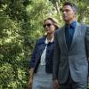 "Baby Steps" -- Vice President Teresa Hurst asks Elizabeth for help when a surrogate carrying her future grandchild is arrested in Laos for human trafficking. Also, Henry tries to protect Stevie from danger when he suspects that she\'s being followed by a Russian operative, and Blake deals with the demanding and costly instructions of a delegation of Japanese gardeners, on MADAM SECRETARY, Sunday, Nov. 18 (10:00-11:00 PM, ET/PT) on the CBS Television Network. Pictured (L-R) TÃÂ©a Leoni as Elizabeth McCord and Tim Daly as Henry McCord  Photo: Jeff Neumann/CBS ÃÂ©2018 CBS Broadcasting, Inc. All Rights Reserved