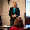 "Winter Garden" -- Elizabeth  (TÃÂ©a Leoni) and Jay work to keep an historic agreement between Serbia and Kosovo from falling apart, after a mass grave is discovered in Serbia dating back to the Kosovo war. Also, Henry deals with a bizarre encounter with Secretary of Defense Gordon Becker, on MADAM SECRETARY, Sunday, Dec. 9 (10:00-11:00 PM, ET/PT) on the CBS Television Network. Photo: Mark Schafer/CBS ÃÂ©2018 CBS Broadcasting, Inc. All Rights Reserved