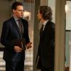 "Winter Garden" -- Elizabeth and Jay work to keep an historic agreement between Serbia and Kosovo from falling apart, after a mass grave is discovered in Serbia dating back to the Kosovo war. Also, Henry deals with a bizarre encounter with Secretary of Defense Gordon Becker, on MADAM SECRETARY, Sunday, Dec. 9 (10:00-11:00 PM, ET/PT) on the CBS Television Network. Pictured (L-R) Erich Bergen as Blake Moran and Sebastian Arcelus as Jay Whitman  Photo: Mark Schafer/CBS ÃÂ©2018 CBS Broadcasting, Inc. All Rights Reserved