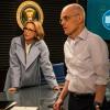 "Proxy War" -- When innocent Syrian children are killed by an American-made cluster bomb, Elizabeth races to figure out what went wrong before Russia can use it as an excuse to escalate its military presence in the region. Also, Russell faces a PR nightmare after he gets into a heated argument with a homeless protester, on MADAM SECRETARY, Sunday, Jan. 27 (10:00-11:00 PM, ET/PT) on the CBS Television Network. Pictured (L-R)  TÃÂ©a Leoni as Elizabeth Adams McCord and Zeljko Ivanek as Russell Jackson Photo: Sarah Shatz/CBS ÃÂ©2018 CBS Broadcasting Inc. All Rights Reserved.
