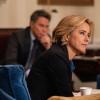 "Proxy War" -- When innocent Syrian children are killed by an American-made cluster bomb, Elizabeth races to figure out what went wrong before Russia can use it as an excuse to escalate its military presence in the region. Also, Russell faces a PR nightmare after he gets into a heated argument with a homeless protester, on MADAM SECRETARY, Sunday, Jan. 27 (10:00-11:00 PM, ET/PT) on the CBS Television Network. Pictured (L-R)  TÃÂ©a Leoni as Elizabeth Adams McCord and  Tim Daly as Henry McCord  Photo: Sarah Shatz/CBS ÃÂ©2018 CBS Broadcasting Inc. All Rights Reserved.