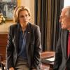 "Something Better" -- When a group of American missionaries become hostages during a violent uprising abroad, Dalton must confront demons from his past in order to help Elizabeth secure their safe return home. Also, Stevie takes over Russell\'s social media presence, and Henry helps his niece, Sarah (Emelyn Daly), mentally prepare for her military deployment, on MADAM SECRETARY, Sunday, Feb. 17 (10:00-11:00 PM, ET/PT) on the CBS Television Network. Pictured (L-R) TÃÂ©a Leoni as Elizabeth Adams McCord and  Keith Carradine  as President Dalton  Photo: Mark Schafer/CBS ÃÂ©2018 CBS Broadcasting Inc. All Rights Reserved.