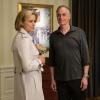 "Ready" -- A NATO ally carries out a state-sponsored assassination attempt against one of its own citizens, who is also a U.S. resident and old friend of Elizabeth\'s. Also, Alison starts dating the son of one of Elizabeth\'s political rivals, on MADAM SECRETARY, Sunday, March 31 (10:00-11:00 PM, ET/PT) on the CBS Television Network. Pictured (L-R): TÃÂ©a Leoni as Elizabeth Adams McCord and Keith Carradine as President Conrad Dalton. Photo: Jeff Neira/CBS ÃÂ©2019 CBS Broadcasting Inc. All Rights Reserved.