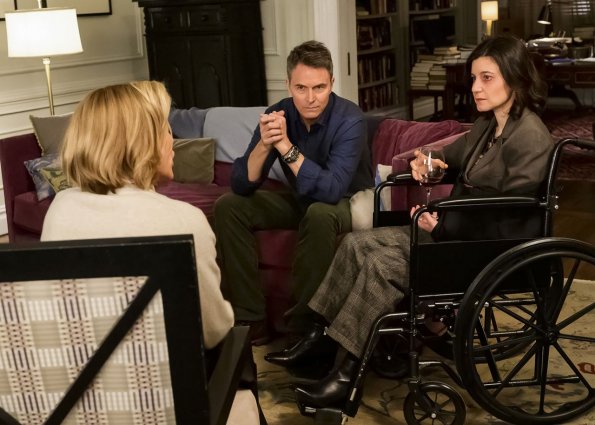 "Ready" -- A NATO ally carries out a state-sponsored assassination attempt against one of its own citizens, who is also a U.S. resident and old friend of Elizabeth\'s. Also, Alison starts dating the son of one of Elizabeth\'s political rivals, on MADAM SECRETARY, Sunday, March 31 (10:00-11:00 PM, ET/PT) on the CBS Television Network. Pictured (L-R): Tim Daly as Henry McCord and Susan Pourfar as Lena Kaminska. Photo: Jeff Neira/CBS ÃÂ©2019 CBS Broadcasting Inc. All Rights Reserved.