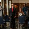 "Ready" -- A NATO ally carries out a state-sponsored assassination attempt against one of its own citizens, who is also a U.S. resident and old friend of Elizabeth\'s. Also, Alison starts dating the son of one of Elizabeth\'s political rivals, on MADAM SECRETARY, Sunday, March 31 (10:00-11:00 PM, ET/PT) on the CBS Television Network. Pictured (L-R): Geoffrey Arend as Matt Mahoney, TÃÂ©a Leoni as Elizabeth McCord, Patina Miller as Daisy Grant, and Sebastian Arcelus as Jay Whitman. Photo: Jeff Neumann/CBS ÃÂ©2019 CBS Broadcasting Inc. All Rights Reserved.