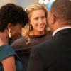 "Deepfake" -- When a fabricated video makes it look like Elizabeth and Henry are making fun of a foreign dignitary, they struggle to convince him not to pull out of an important international agreement. Also, Stevie says goodbye to an important person in her life, on MADAM SECRETARY, Sunday, Nov. 10 (10:00-11:00 PM, ET/PT) on the CBS Television Network.  Pictured (L-R): Téa Leoni as Elizabeth McCord.    Photo: Mark Schäfer /CBS ©2019 CBS Broadcasting, Inc. All Rights Reserved