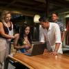 "I Saw The Sun Rise" -- Jay Hernandez stars as Thomas Magnum in a modern take on the classic series about a decorated former Navy SEAL who, upon returning home from Afghanistan, repurposes his military skills to become a private investigator in Hawaii, on the series premiere of MAGNUM P.I., Monday, Sept. 24 (9:00-10:00 PM, ET/PT) on the CBS Television Network. Pictured L-R: Perdita Weeks as Juliet Higgins, Tiffany Hines as Lara Nuzo, Jay Hernandez as Thomas Magnum, Zachary Knighton as Orville "Rick" Wright, and Stephen Hill as Theodore "TC" Calvin Photo: Karen Neal/CBS ÃÂ©2018 CBS Broadcasting, Inc. All Rights Reserved