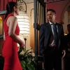"Day of the Viper" - A wounded former MI6 friend of Higgins shows up to tell her that the assassin who killed her true love has surfaces on Oahu.  Also, while Magnum helps Higgins, he asks Rick to take over a case for him, a task that Rick relishes until the case goes sideways, on MAGNUM P.I., Monday, Jan 14 (9:00-10:00 PM, ET/PT) on the CBS Television Network.  Pictured L-R: Miriam Lucien as Red Dress, Jay Hernandez as Thomas Magnum, and Perdita Weeks as Juliet Higgins Photo: Karen Neal/CBS ÃÂ©2018 CBS Broadcasting, Inc. All Rights Reserved