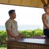 "Black is the Widow" - After a man is murdered, Magnum poses as a doctor on the same dating app the victim was using in order to find the killer who may be praying on wealthy men, on MAGNUM P.I., Monday, March 4 (9:00-10:00 PM, ET/PT) on the CBS Television Network. Pictured L-R: Jay Hernandez as Thomas Magnum and Perdita Weeks as Juliet Higgins Photo: Karen Neal/CBS ÃÂ©2019 CBS Broadcasting, Inc. All Rights Reserved