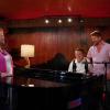 "Honor Among Thieves" - An incorrigible pickpocket (guest star Bobby Lee) asks Magnum for help when a stolen cell phone he had recently lifted suddenly receives a very suspicious text message. Also, Magnum is frustrated when Higgins still won\'t give him an answer whether or not she will become his partner and when Rick decides to make a bold career move, T.C. comes to the rescue, on MAGNUM P.I., Friday, Oct 4  (9:00-10:00 PM, ET/PT) on the CBS Television Network.  Pictured L-R: Amy Hill as Teuila \'Kumu\' Tuileta, Larry Manetti as Nicky \'The Kid\' Demarco, Zachary Knighton as Orville \'Rick\' Wright, and Stephen Hill as Theodore \'TC\' Calvin Photo: Karen Neal/CBS ©2019 CBS Broadcasting, Inc. All Rights Reserved