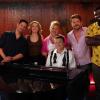 "Honor Among Thieves" - An incorrigible pickpocket (guest star Bobby Lee) asks Magnum for help when a stolen cell phone he had recently lifted suddenly receives a very suspicious text message. Also, Magnum is frustrated when Higgins still won\'t give him an answer whether or not she will become his partner and when Rick decides to make a bold career move, T.C. comes to the rescue, on MAGNUM P.I., Friday, Oct 4 (9:00-10:00 PM, ET/PT) on the CBS Television Network.   Pictured L-R: Behind the scenes with Jay Hernandez as Thomas Magnum, Perdita Weeks as Juliet Higgins, Amy Hill as Teuila \'Kumu\' Tuileta, Larry Manetti as Nicky \'The Kid\' Demarco, Zachary Knighton as Orville \'Rick\' Wright, and Stephen Hill as Theodore \'TC\' Calvin Photo: Karen Neal/CBS ©2019 CBS Broadcasting, Inc. All Rights Reserved